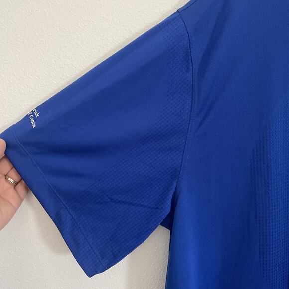 Nike Golf Tour Performance Dri-Fit Polo Shirt Blue-2XL-Kendrick Course-NWOT - Picture 5 of 10